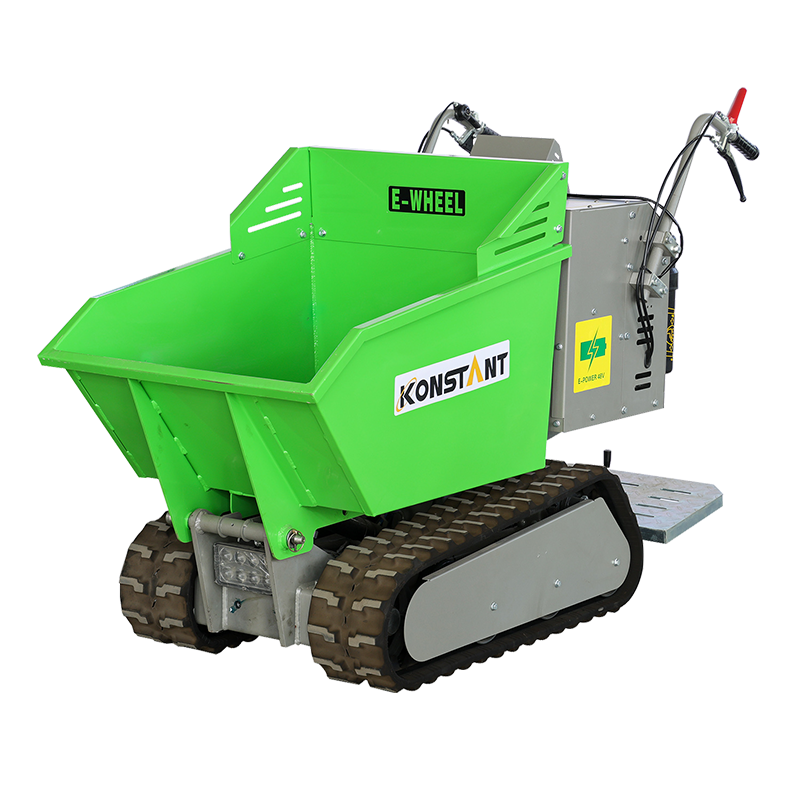 350 kg užitočná elektrická jednotka sledovaná podvozkom na batériu ZADARMO MINI DUMPER