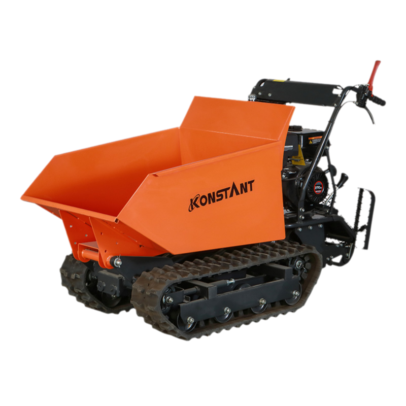 Construct Crawler Mini Dumper - Prispôsobené vlastné zaťaženie 9.0HP Hydraulický systém 